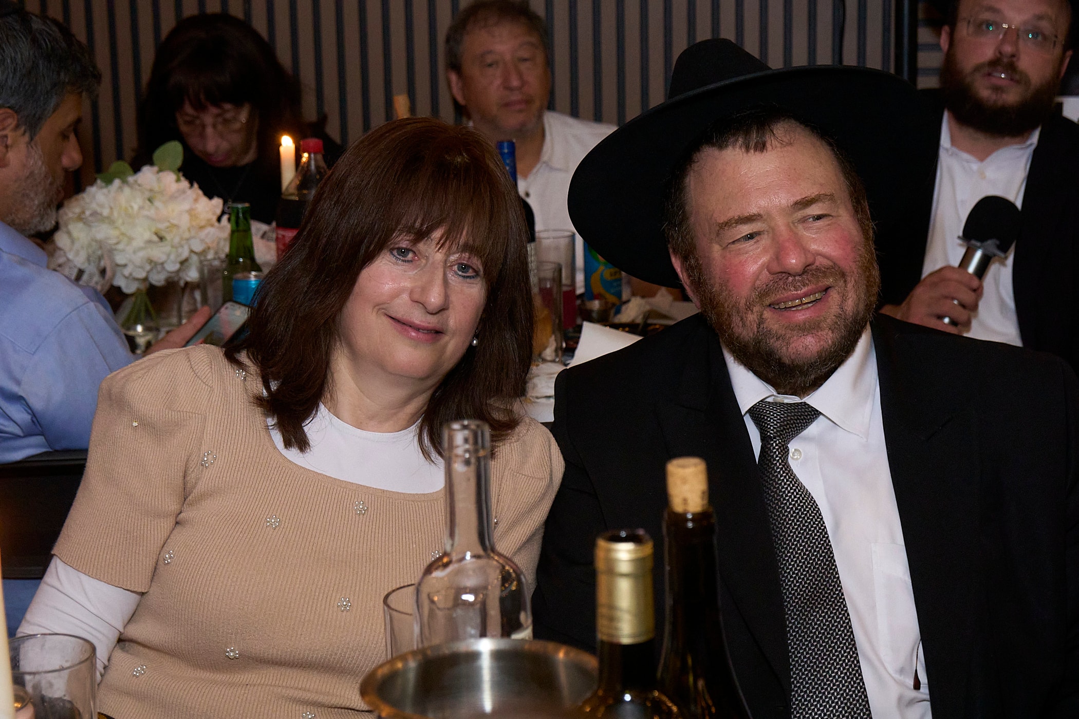 Lisa & Yochanan at the 2025 Arizal Siyum & Dinner