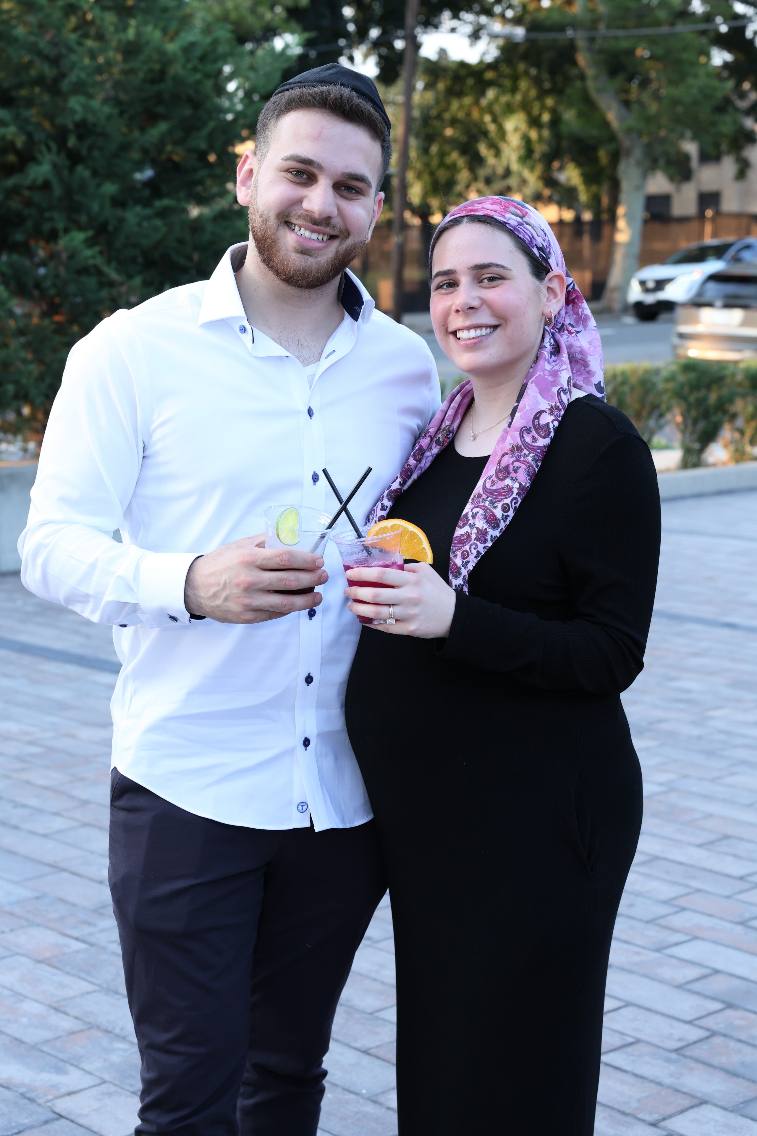 Musheyev couple at the 11th Annual Arizal Siyum & BBQ Dinner 2026