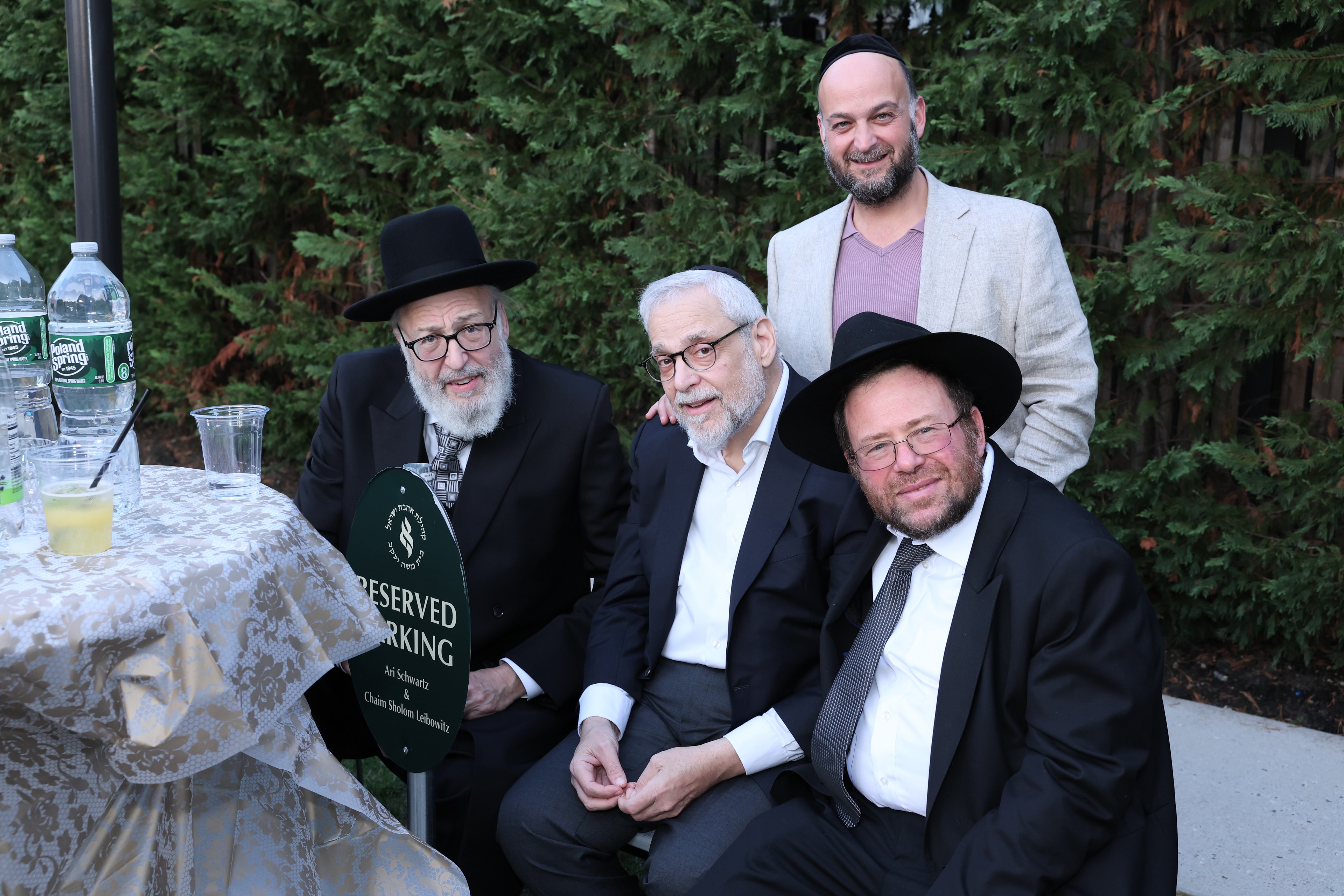 Leibowitz and Rabbi Bechhofer at the 11th Annual Arizal Siyum & BBQ Dinner 2026