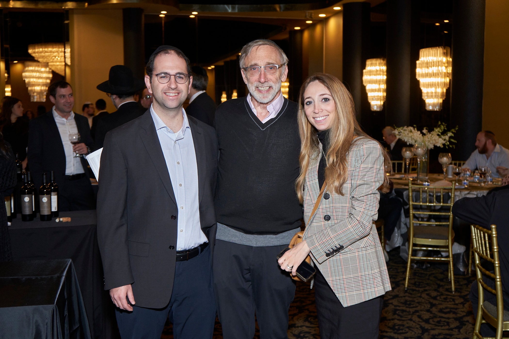 Guests at Tirosh Wine Tasting 2022