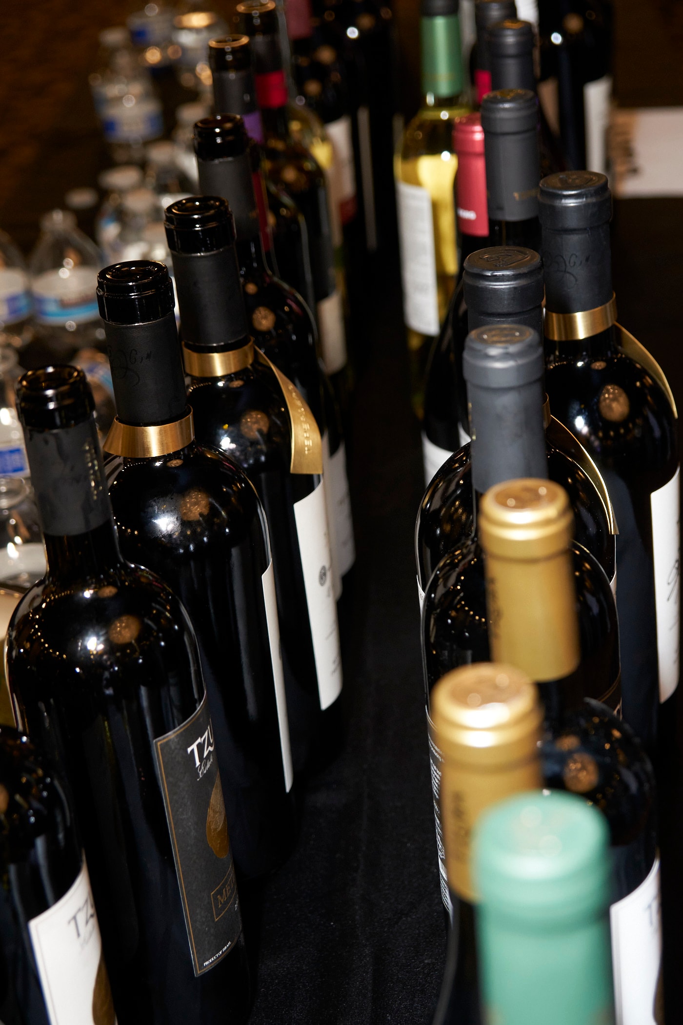 Wine bottles at Tirosh 2022
